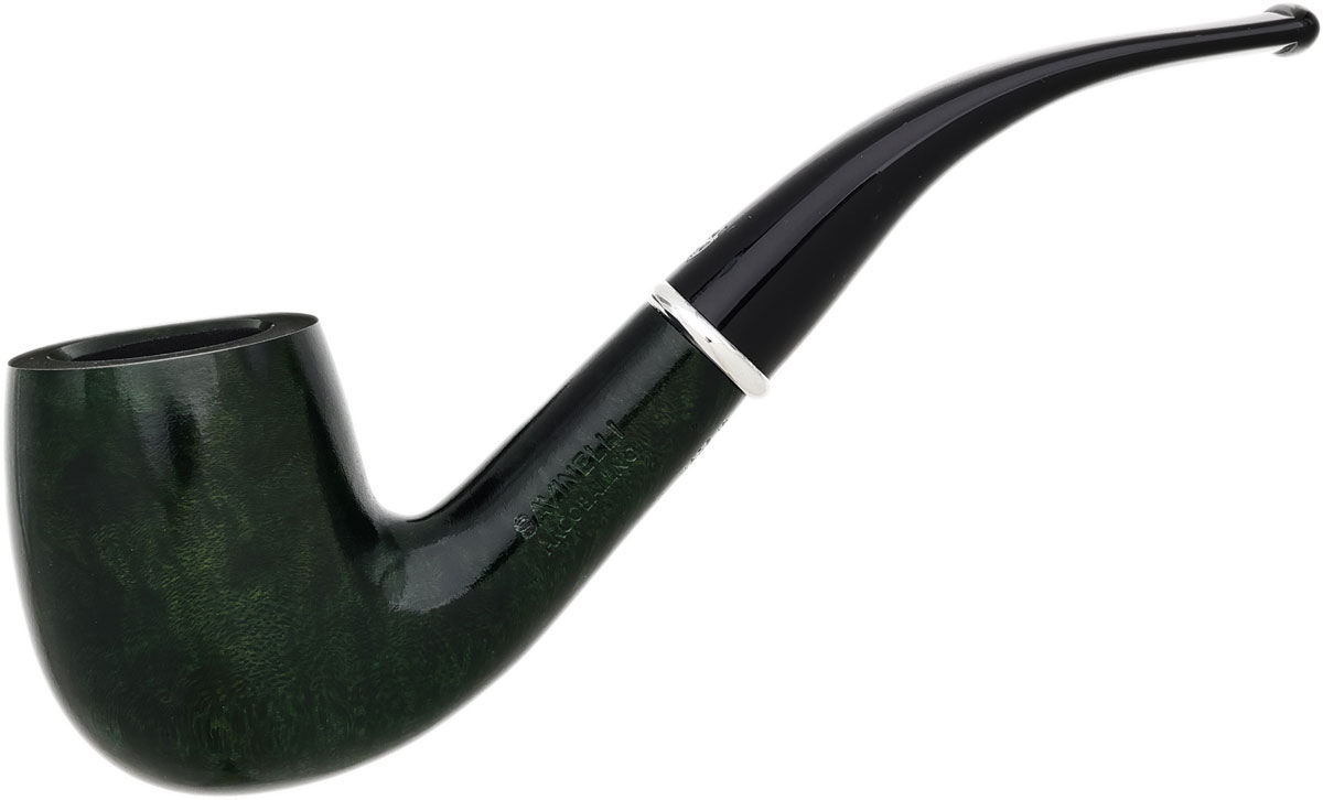 Savinelli Arcobaleno Smooth Green (606 KS) (6mm)