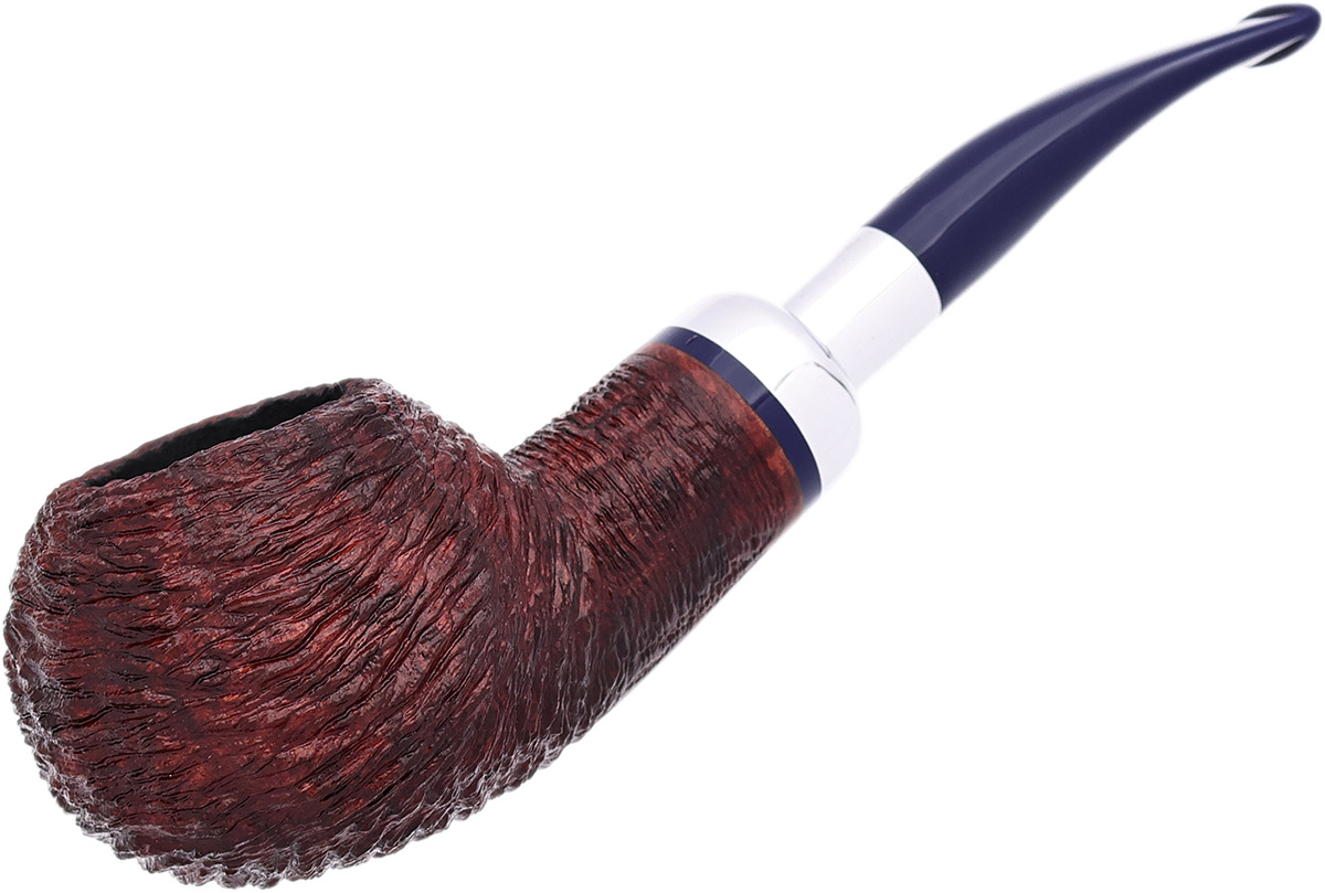 Eleganza Rusticated Dark Brown (320 KS) (6mm) Tobacco Pipe