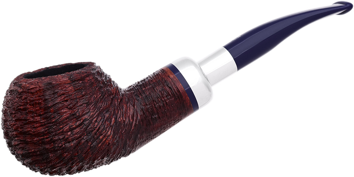 Eleganza Rusticated Dark Brown (320 KS) (6mm) Tobacco Pipe