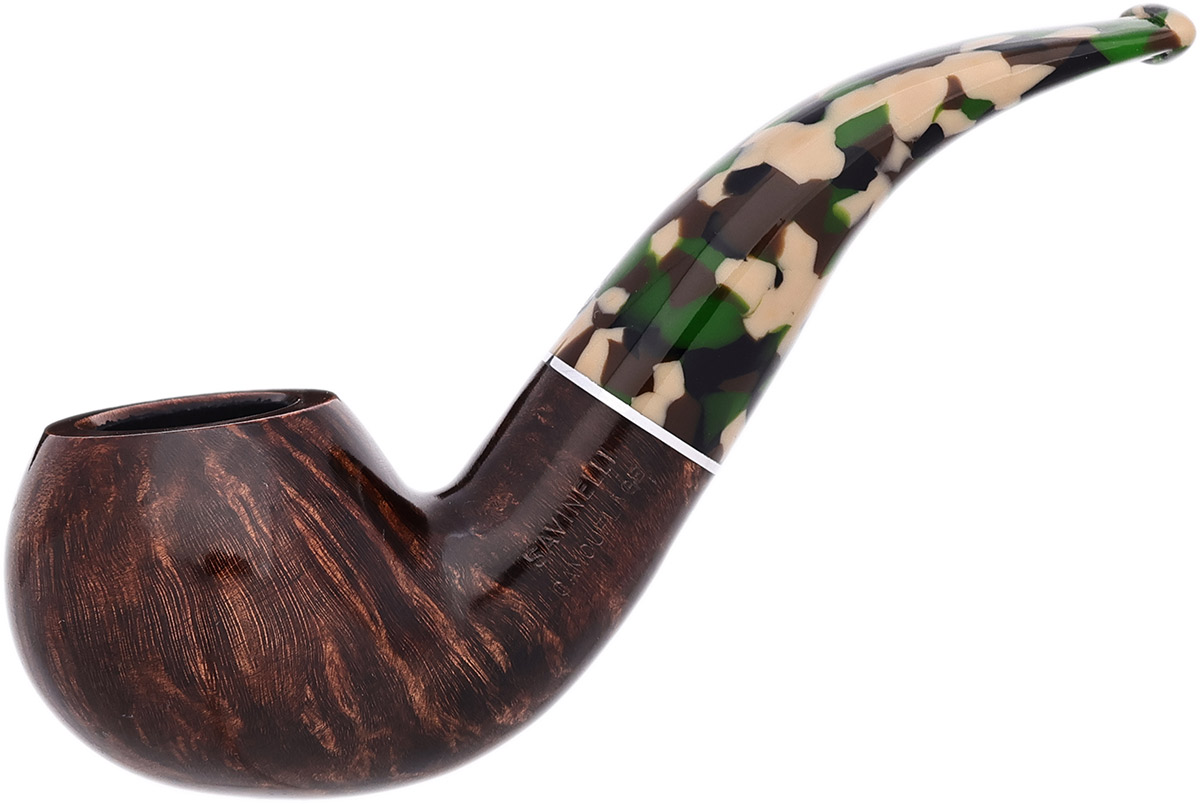 Camouflage Smooth Dark Brown (642) (6mm) Tobacco Pipe