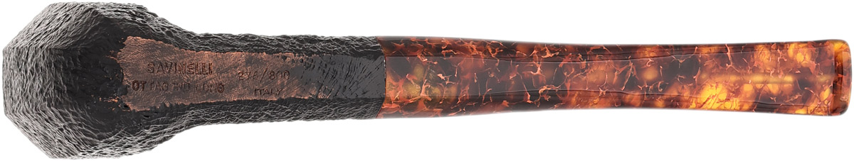 Savinelli Ottagono Long Sandblasted II (6mm) (276/800)