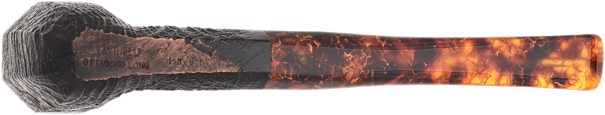 Savinelli Ottagono Long Sandblasted II (6mm) (195/800)