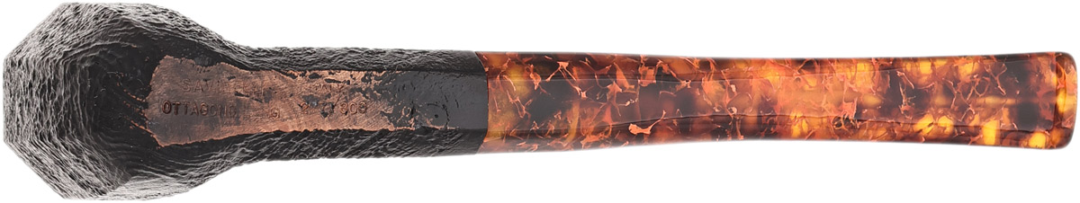 Savinelli Ottagono Long Sandblasted II (6mm) (217/800)