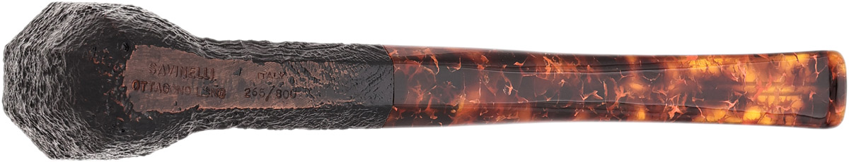 Savinelli Ottagono Long Sandblasted II (6mm) (265/800)