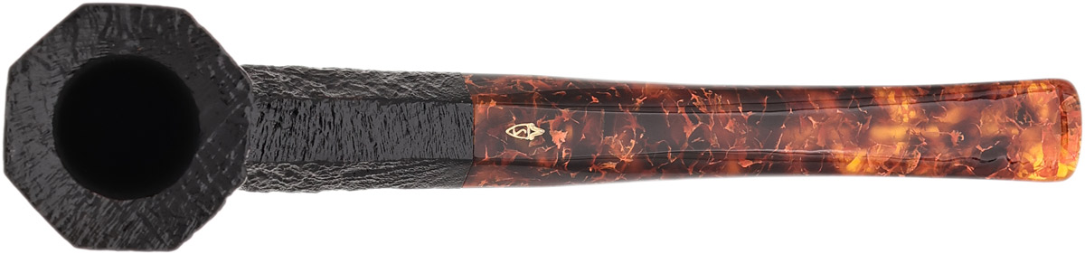 Savinelli Ottagono Long Sandblasted II (6mm) (123/800)
