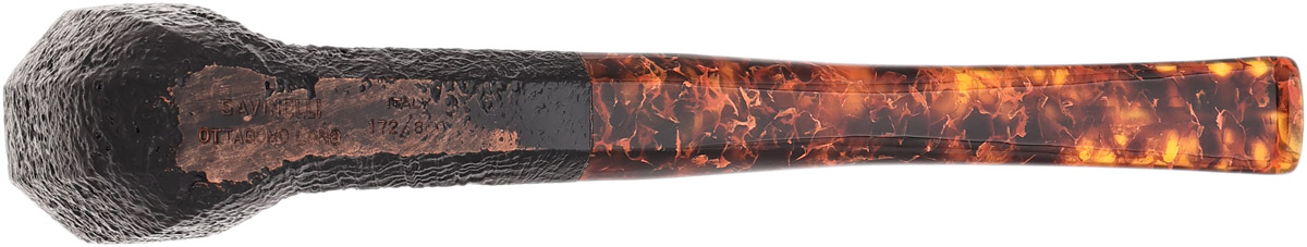 Savinelli Ottagono Long Sandblasted II (6mm) (172/800)