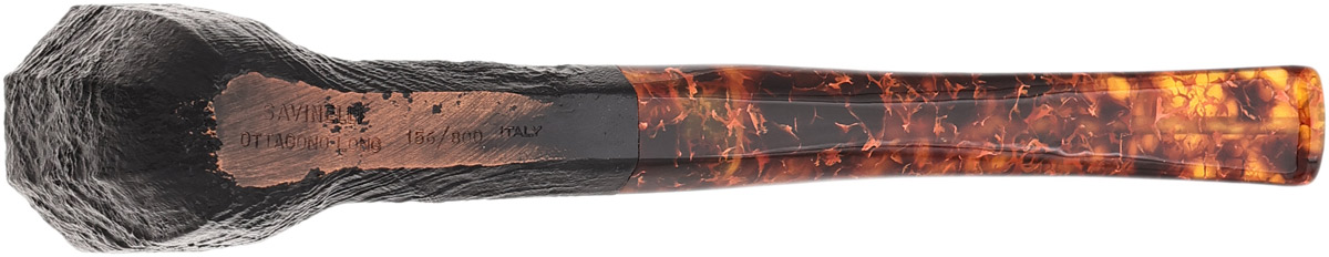 Savinelli Ottagono Long Sandblasted II (6mm) (156/800)