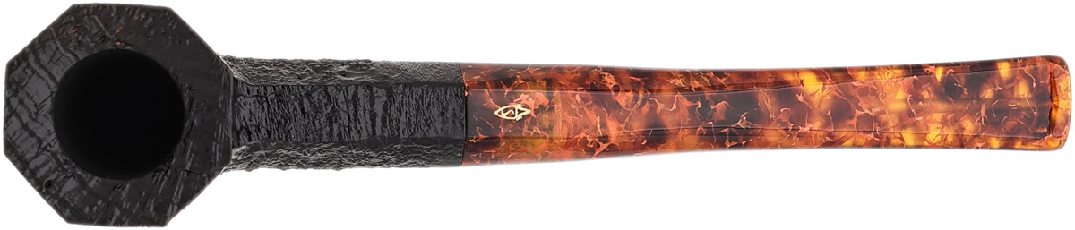 Savinelli Ottagono Long Sandblasted II (6mm) (186/800)