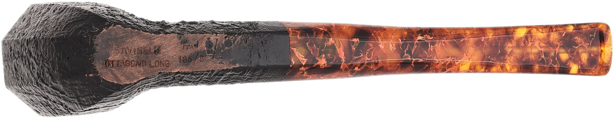 Savinelli Ottagono Long Sandblasted II (6mm) (186/800)