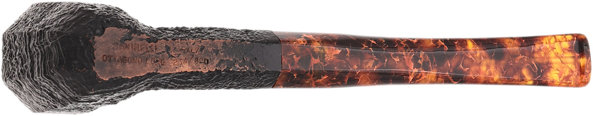 Savinelli Ottagono Long Sandblasted II (6mm) (234/800)