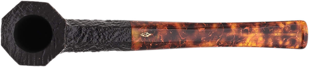 Savinelli Ottagono Long Sandblasted II (6mm) (180/800)