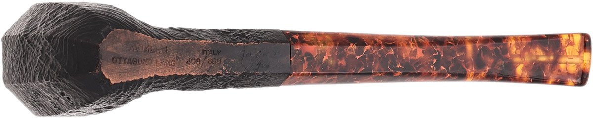 Savinelli Ottagono Long Sandblasted II (6mm) (408/800)