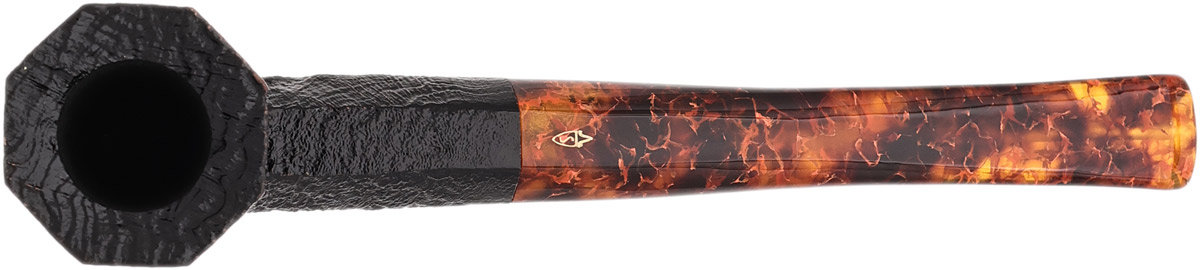 Savinelli Ottagono Long Sandblasted II (6mm) (90/800)