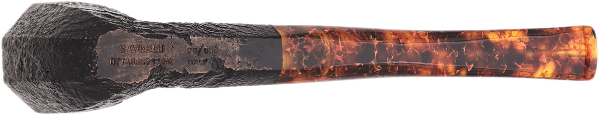 Savinelli Ottagono Long Sandblasted II (6mm) (90/800)
