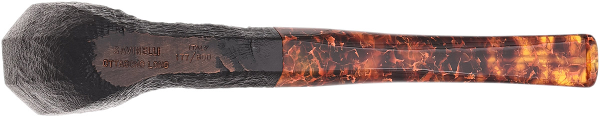 Savinelli Ottagono Long Sandblasted II (6mm) (177/800)