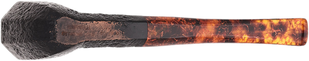 Savinelli Ottagono Long Sandblasted II (6mm) (209/800)