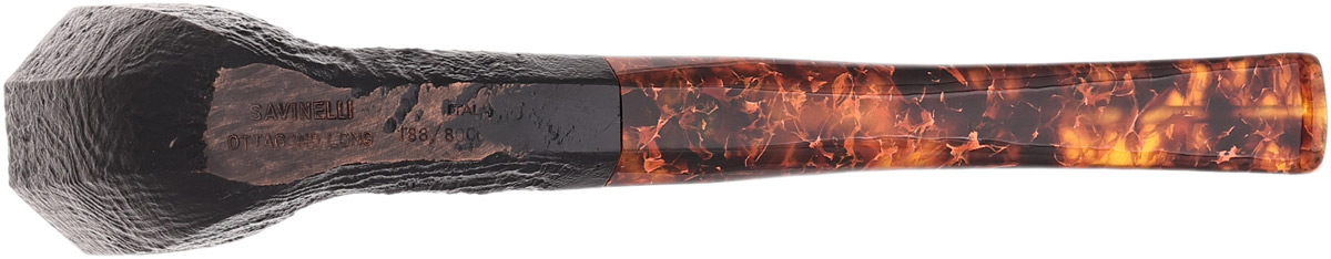 Savinelli Ottagono Long Sandblasted II (6mm) (188/800)