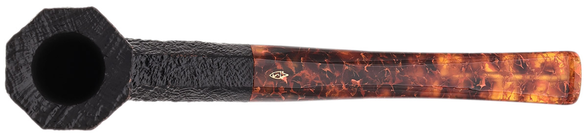 Savinelli Ottagono Long Sandblasted II (6mm) (348/800)