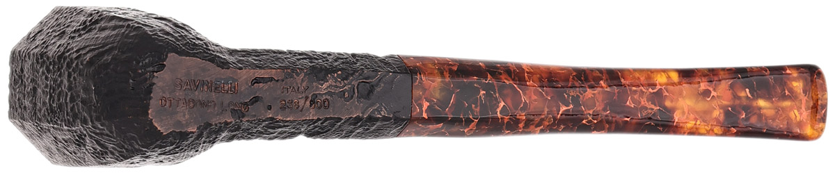 Savinelli Ottagono Long Sandblasted II (6mm) (238/800)
