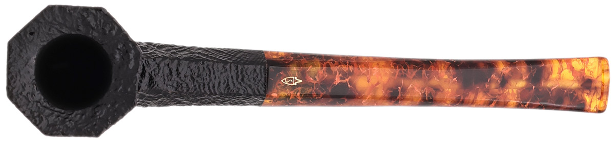 Savinelli Ottagono Long Sandblasted II (6mm) (404/800)