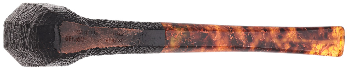 Savinelli Ottagono Long Sandblasted II (6mm) (404/800)