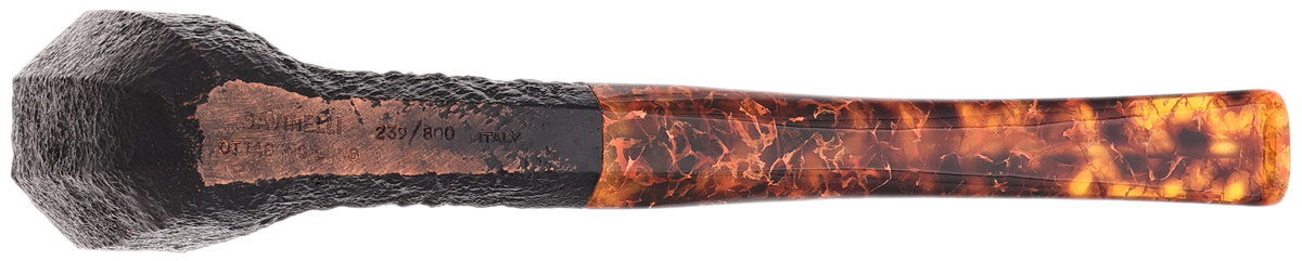 Savinelli Ottagono Long Sandblasted II (6mm) (239/800)