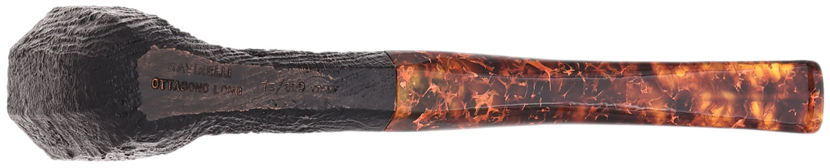 Savinelli Ottagono Long Sandblasted II (6mm) (73/800)