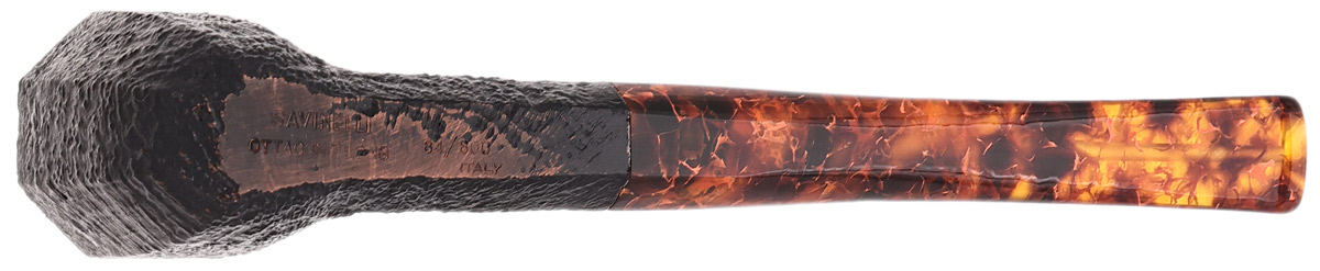 Savinelli Ottagono Long Sandblasted II (6mm) (84/800)
