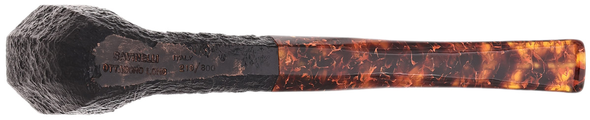 Savinelli Ottagono Long Sandblasted II (6mm) (218/800)