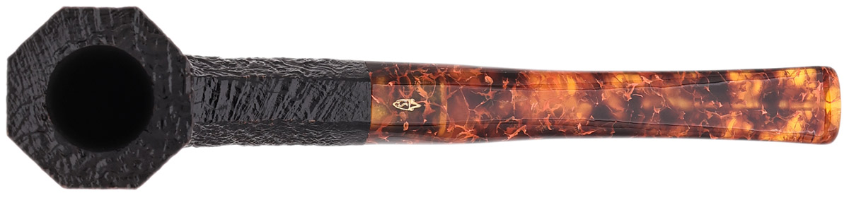 Savinelli Ottagono Long Sandblasted II (6mm) (27/800)