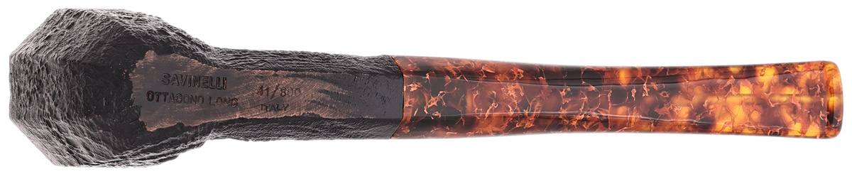 Savinelli Ottagono Long Sandblasted II (6mm) (41/800)