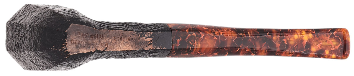 Savinelli Ottagono Long Sandblasted II (6mm) (204/800)