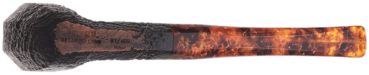 Savinelli Ottagono Long Sandblasted II (6mm) (51/800)