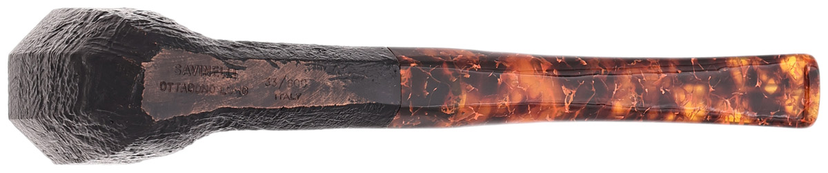 Savinelli Ottagono Long Sandblasted II (6mm) (33/800)