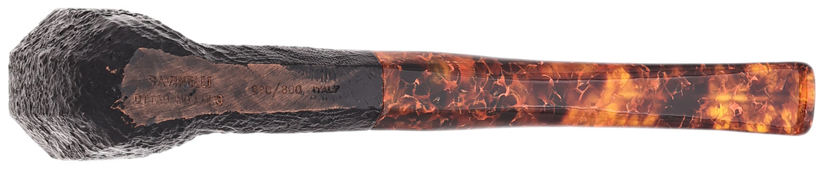 Savinelli Ottagono Long Sandblasted II (6mm) (290/800)