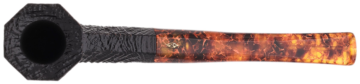 Savinelli Ottagono Long Sandblasted II (6mm) (66/800)