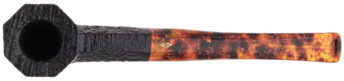 Savinelli Ottagono Long Sandblasted II (6mm) (266/800)