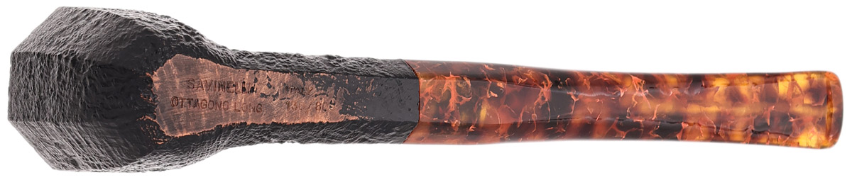 Savinelli Ottagono Long Sandblasted II (6mm) (130/800)