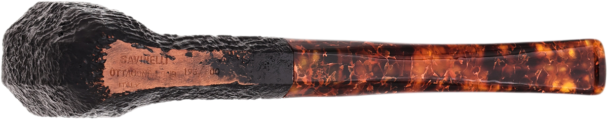 Savinelli Ottagono Long Sandblasted II (6mm) (193/800)