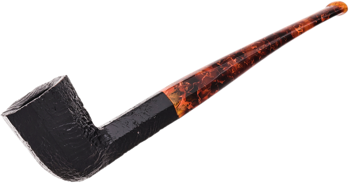 Savinelli Ottagono Long Sandblasted II (6mm) (40/800)
