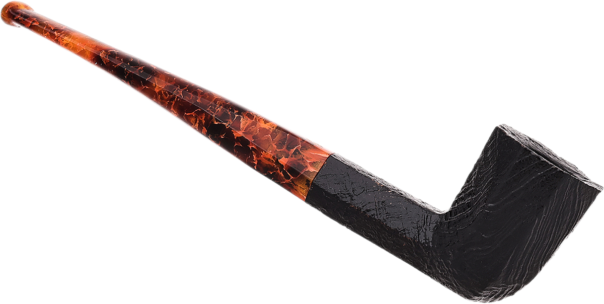 Savinelli Ottagono Long Sandblasted II (6mm) (40/800)