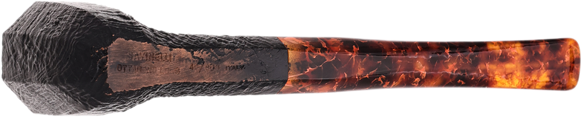 Savinelli Ottagono Long Sandblasted II (6mm) (40/800)