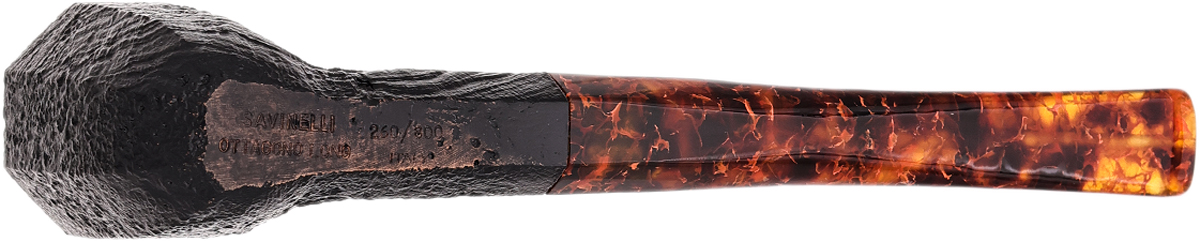 Savinelli Ottagono Long Sandblasted II (6mm) (260/800)