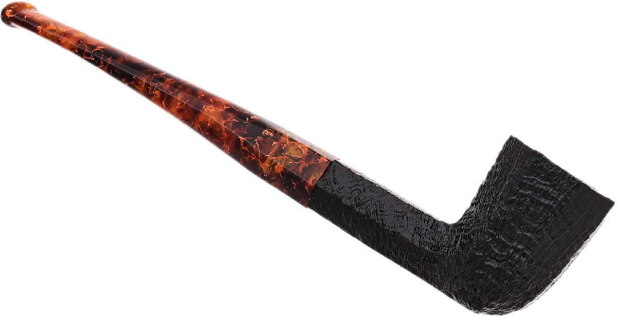 Savinelli Ottagono Long Sandblasted II (6mm) (205/800)
