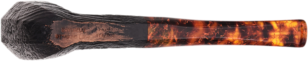 Savinelli Ottagono Long Sandblasted II (6mm) (173/800)
