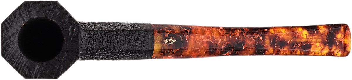 Savinelli Ottagono Long Sandblasted II (6mm) (281/800)