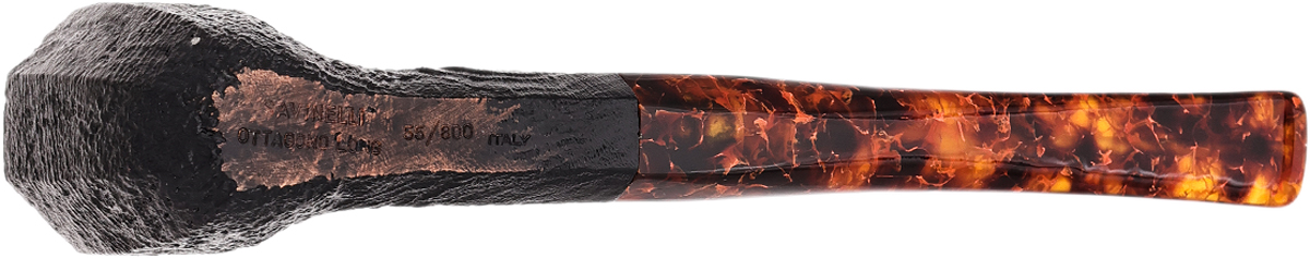 Savinelli Ottagono Long Sandblasted II (6mm) (55/800)