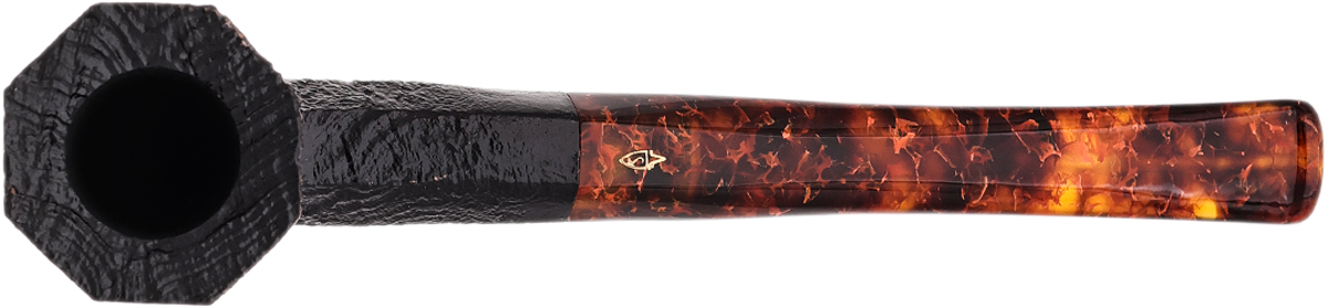 Savinelli Ottagono Long Sandblasted II (6mm) (256/800)