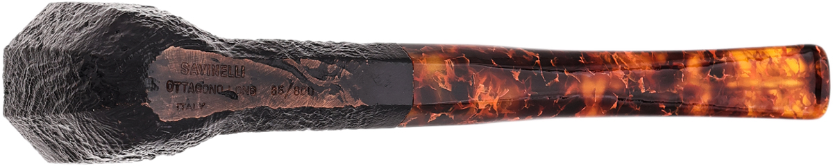 Savinelli Ottagono Long Sandblasted II (6mm) (85/800)