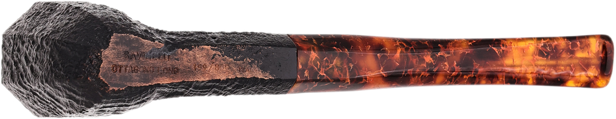 Savinelli Ottagono Long Sandblasted II (6mm) (199/800)